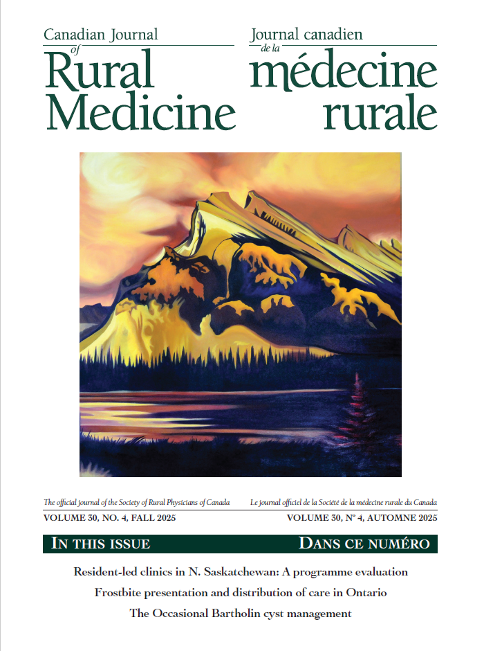 CJRM Cover Volume 30 Fall