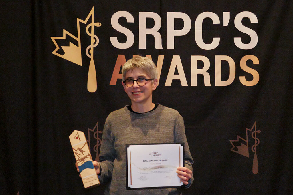 Dr Caroline Shooner srpc rural long service