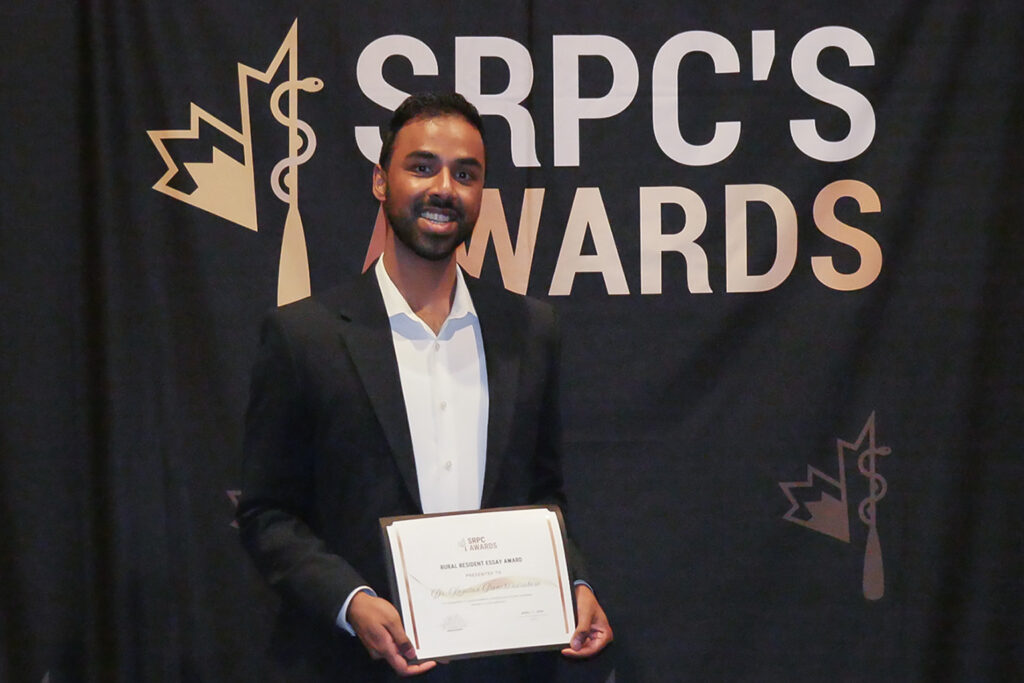 Dr Kapilan Panchendrabose srpc rural resident essay