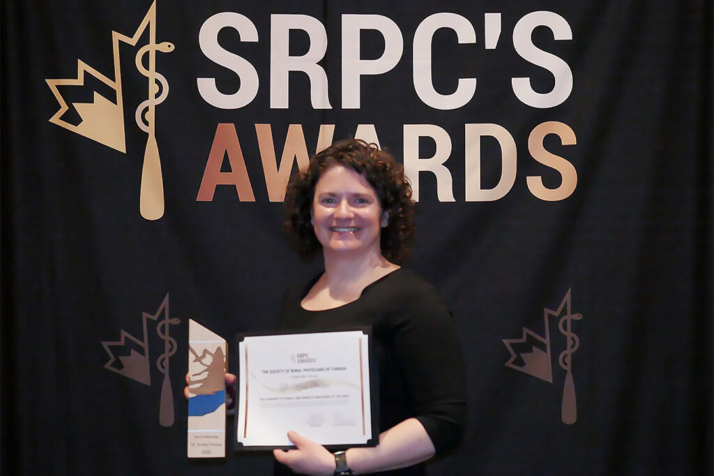Dr Kristy Penner srpc fellowship of rural