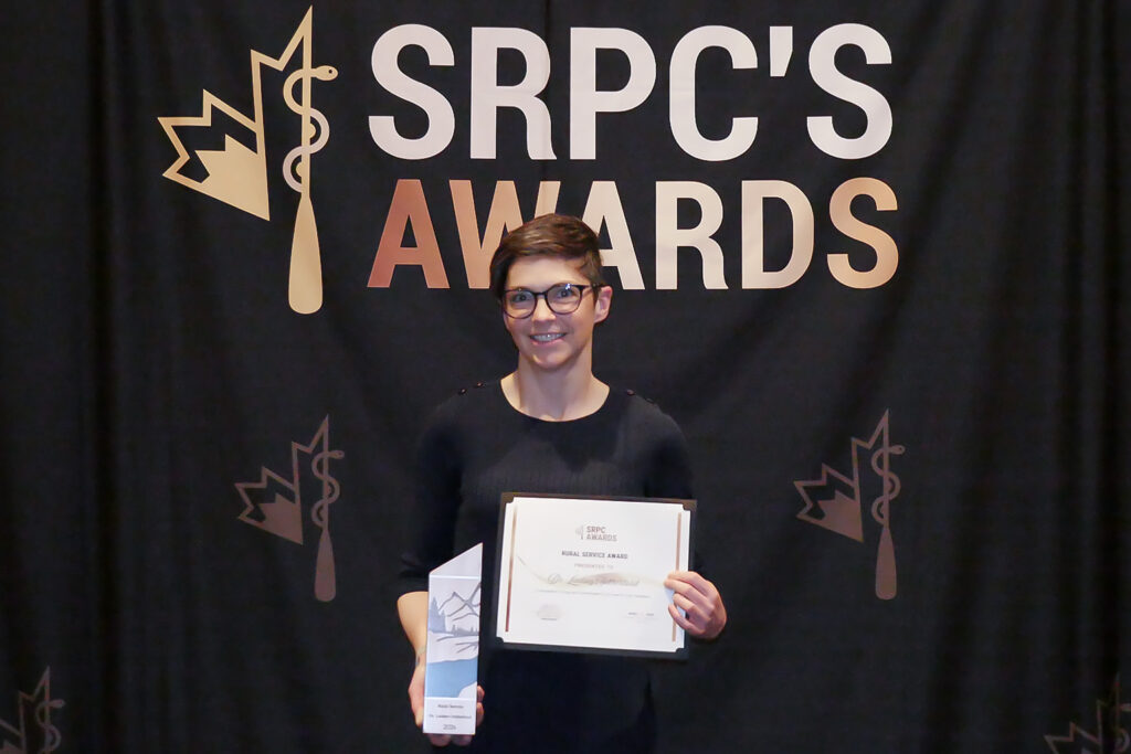 Dr Lindsey Sutherland rural service award