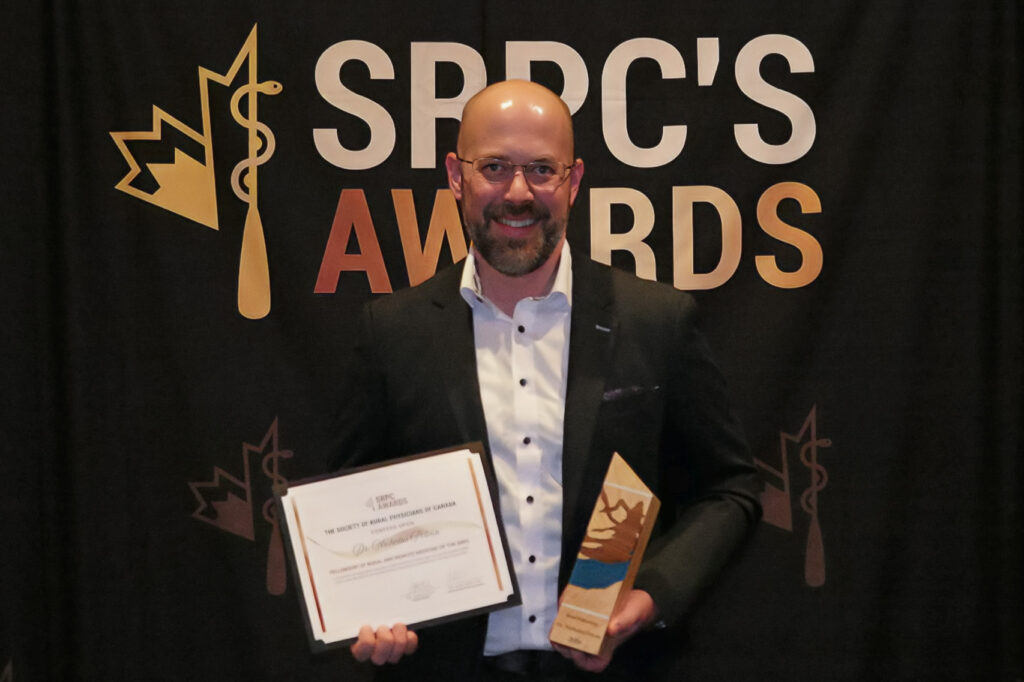 Dr Nicholas Potvin srpc fellowship of rural