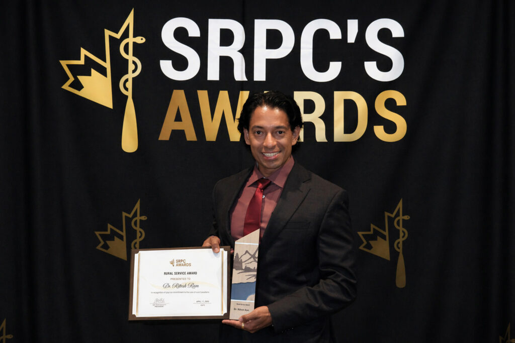 Dr Rithesh Ram rural service award