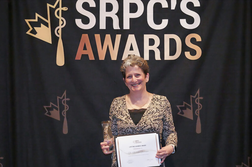 Dr Rochelle Dworkin srpc lifetime member