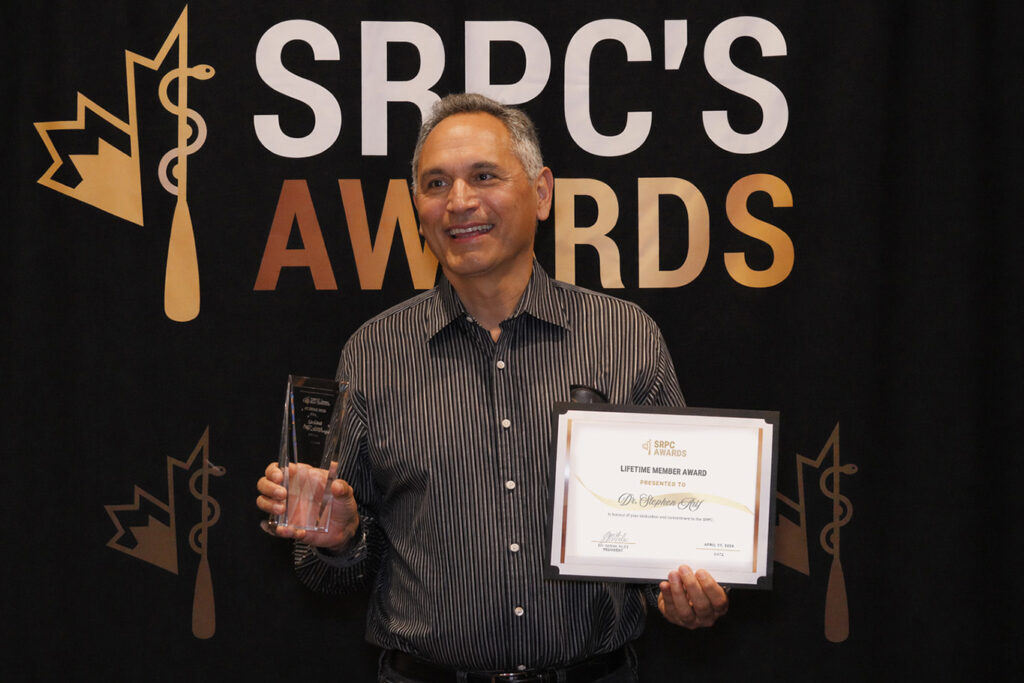 Dr Stepehn Arif srpc lifetime member