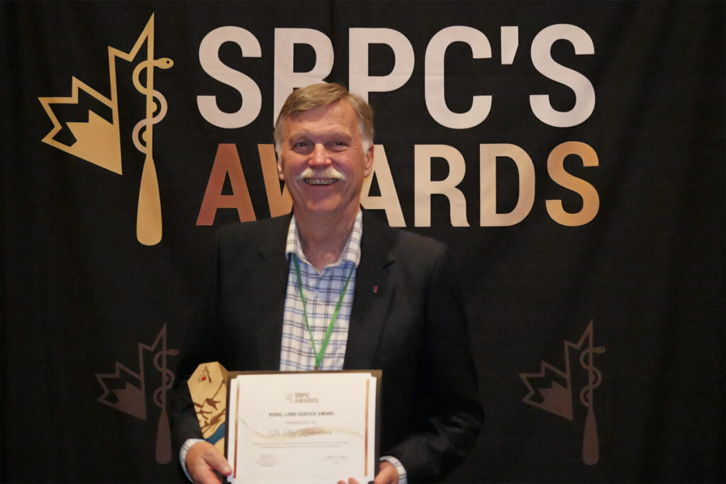 Dr. Roy Kirkpatrick srpc rural long service