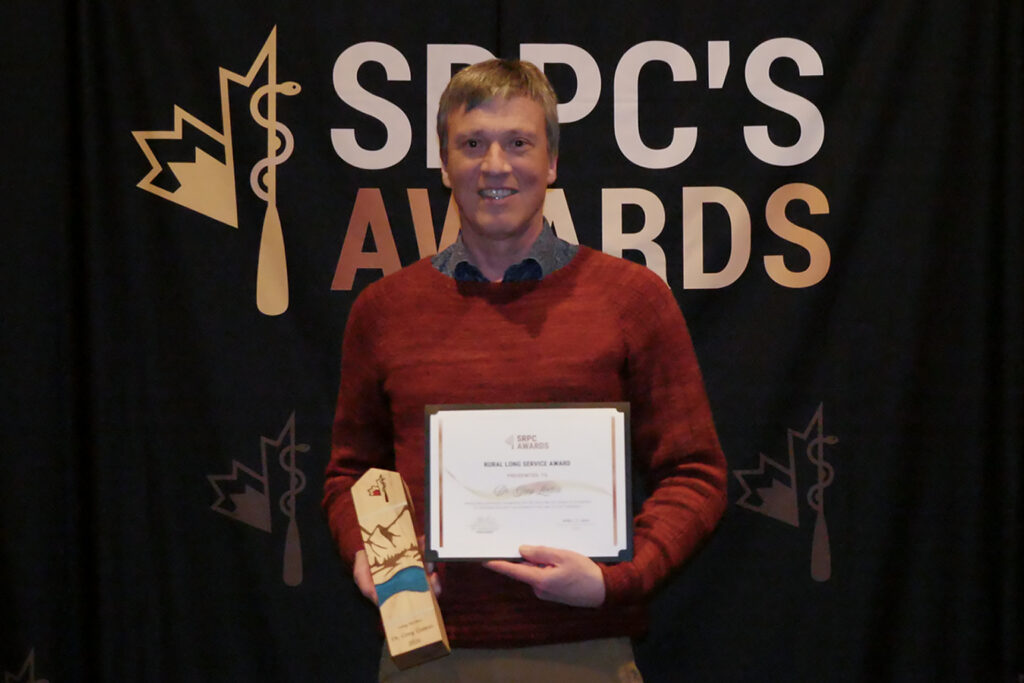 dr Grey Linton srpc rural long service award