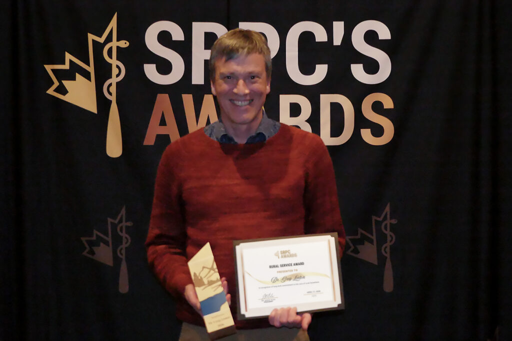 dr Grey Linton srpc rural service award
